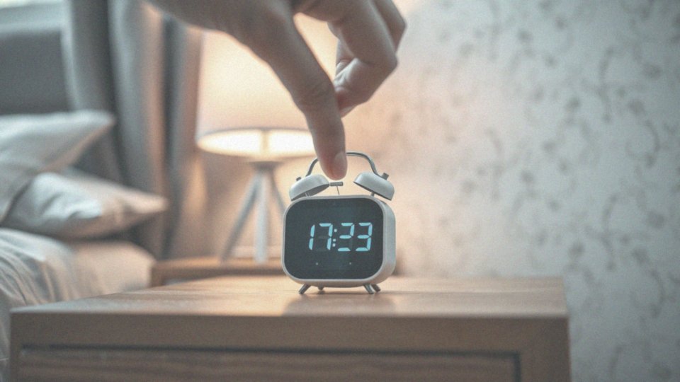 Jak aktywować i dezaktywować alarm w budziku?