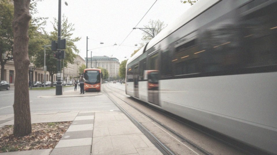 Jaką odległość pokonuje tramwaj z Dworca PKP do Magnolii?