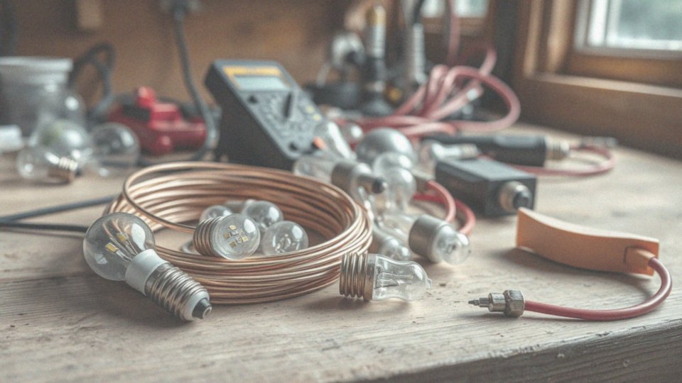 Jak wybrać odpowiedni przewód do podłączenia lampy LED 12V?