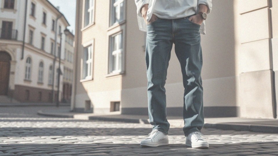 Jakie jeansy najlepiej stylizować z białą koszulą?