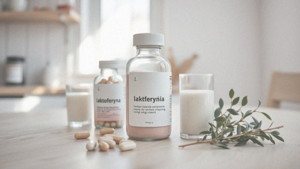 Jakie są zastosowania laktoferyny w suplementach diety?