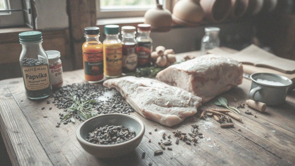 Jakie przyprawy są najlepsze do gulaszu z łopatki wieprzowej?