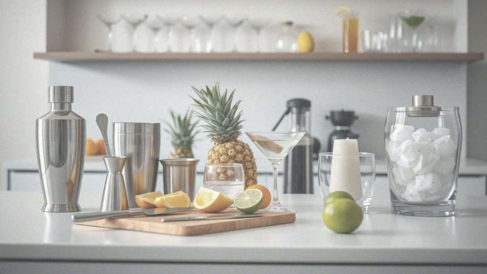 Jakie akcesoria i sprzęty są potrzebne do przygotowania drinków z Malibu?