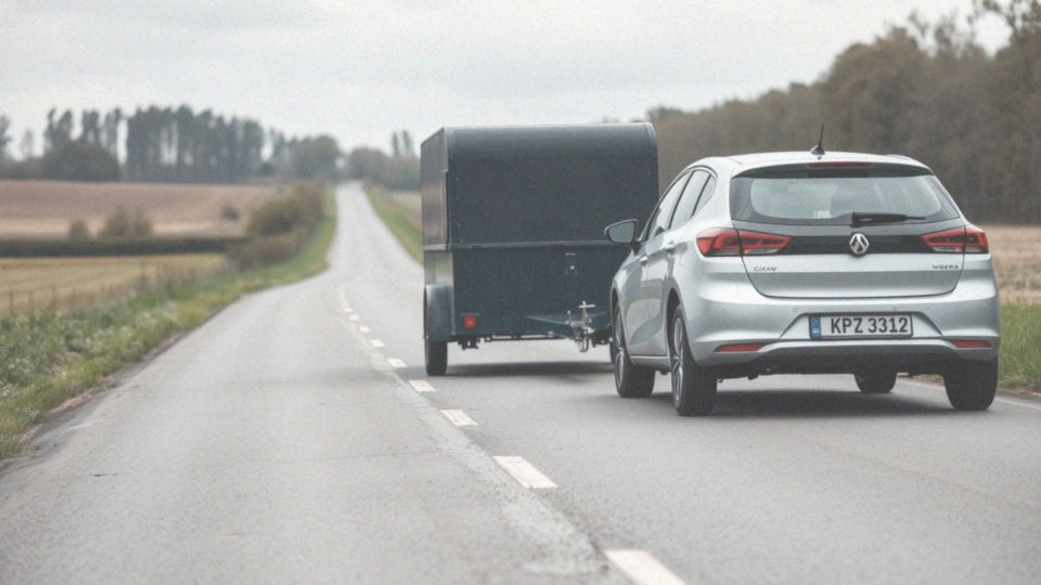 Jakie są przepisy dotyczące ciągnięcia przyczepy dwuosiowej?