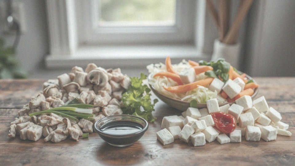 Jakie są różnice między farszem mięsnych a wegetariańskim do bułeczek bao?