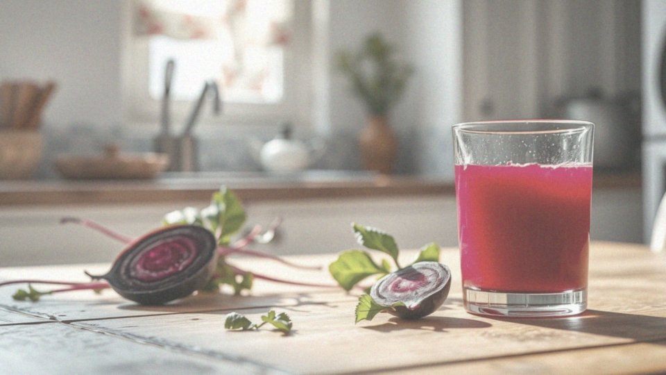 Jakie są korzyści płynące z picia soku z buraka?