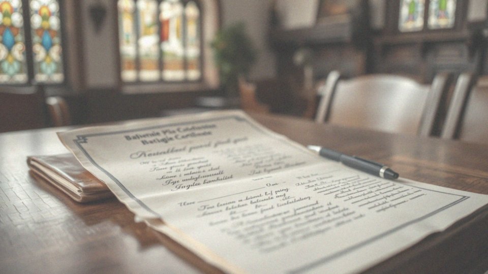 Jakie dokumenty przy zmianie parafii? Przewodnik krok po kroku